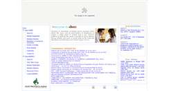 Desktop Screenshot of aimedindia.com
